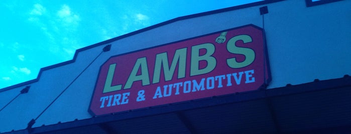 Lamb's Tire & Automotive is one of Lamb's Tire.