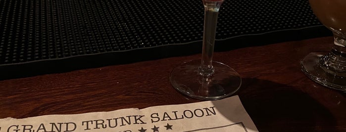 The Grand Trunk Saloon is one of Waterloo Canada.