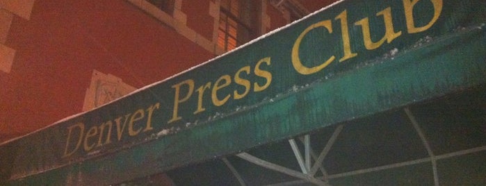 Denver Press Club is one of Press Clubs & Other Reporter Hangouts.