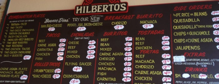 Hilberto's is one of East San Diego County: Taco Shops & Mexican Food.