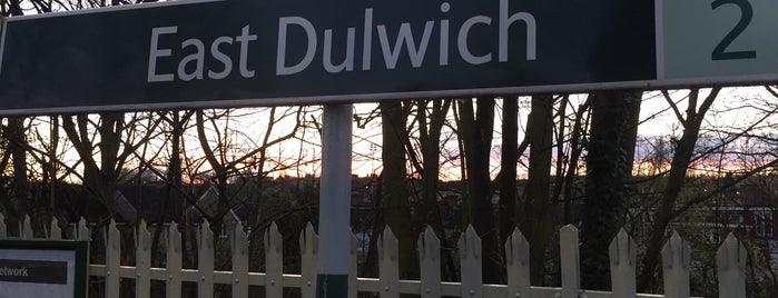 East Dulwich Railway Station (EDW) is one of Dayne Grant's Big Train Adventure 2:The Sequel.