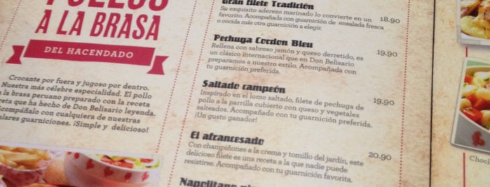 Don Belisario is one of Restaurants.