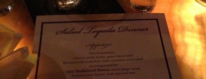 Salud Tequila Lounge is one of Restaurants I want to go to..