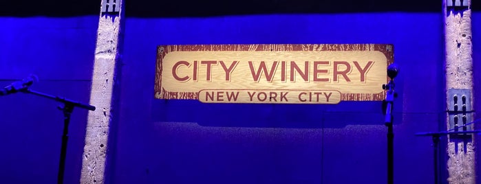 City Winery New York City is one of Bars to Go To.