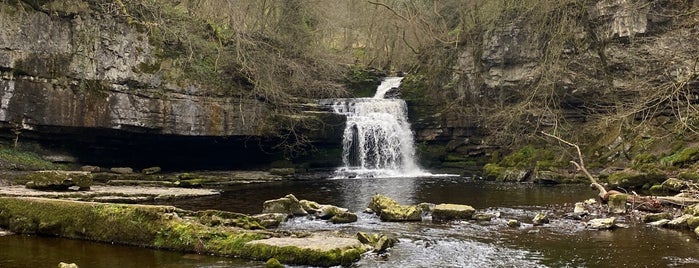 West Burton Waterfall is one of GB.