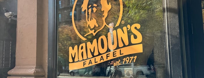 Mamoun's Falafel is one of New York 🇺🇸.