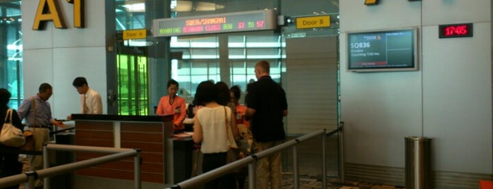 Gate A1 is one of SIN Airport Gates.