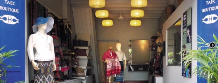 TAEC Boutique is one of Laos.