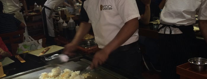 Edo Sushi Bar & Teppan is one of MUST TO EAT.