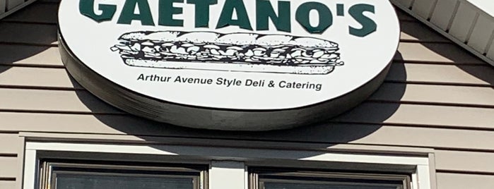 Gaetano's Deli is one of Westchester/Fairfield.