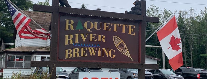 Raquette River Brewing is one of ADK.