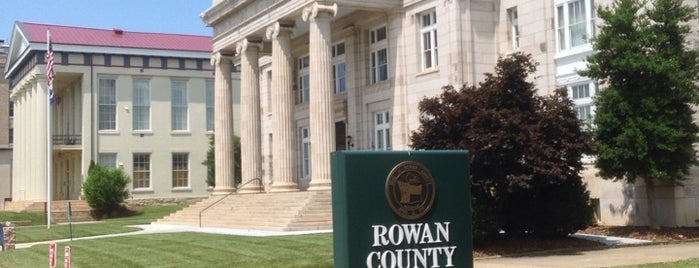 Rowan County Courthouse is one of NC Courthouses.