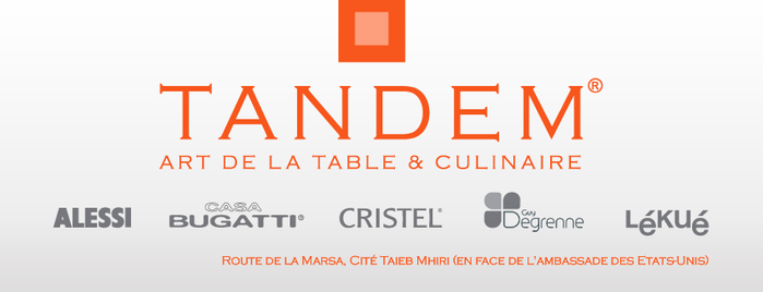LE TANDEM, arts de la table et design culinaire is one of Where is it ?.