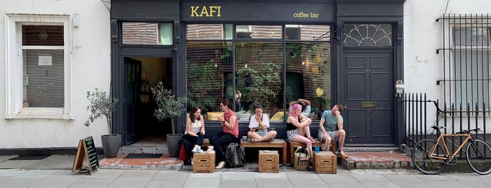Kafi Cafe is one of Food/Drink Favorites: London.