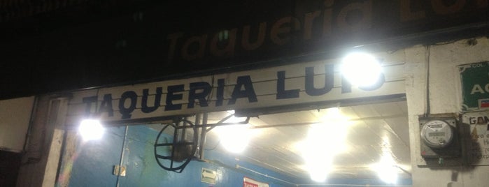 Tacos De Luis is one of สถานที่ที่บันทึกไว้ของ Maria Isabel.