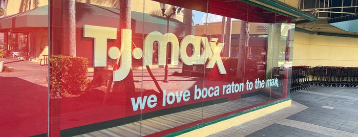 T.J. Maxx is one of Boca.