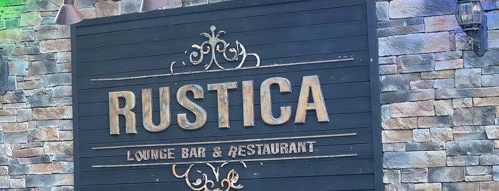 Rustica Lounge Bar & Restaurant is one of NJ Must Try's.