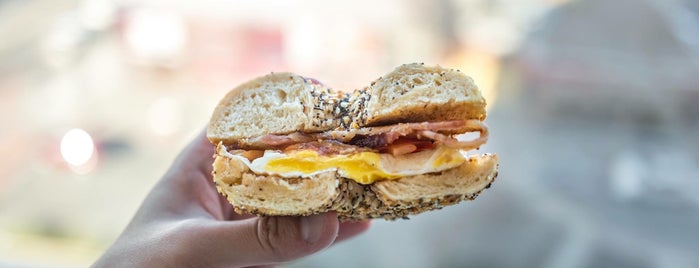 Authentic Bagel Company is one of Sunny Day Walk From SF Through The Bay!.