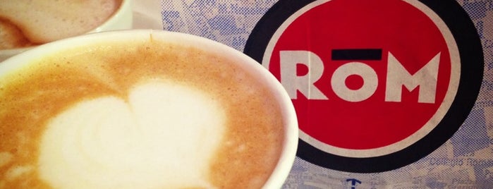 Caffè RōM is one of The 9 Best Places for Caramel Latte in The Loop, Chicago.