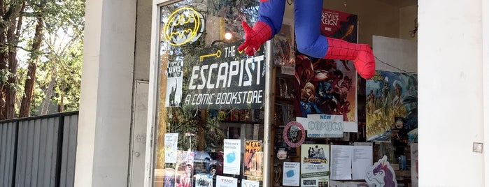 Escapist Comics is one of Bay Area Comic Shops.