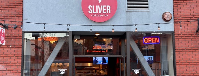 Sliver Pizzeria is one of East Bay food.