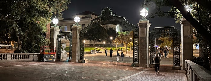 Sather Gate is one of Berkeley.