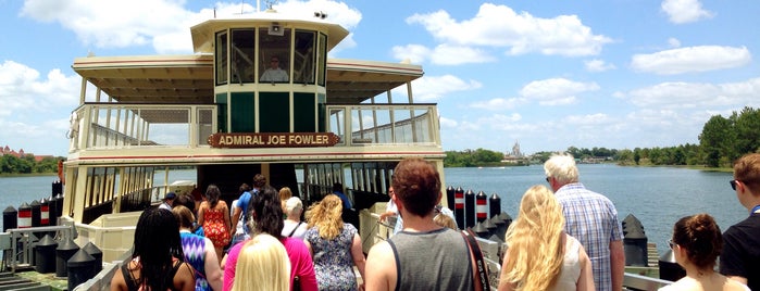 Admiral Joe Fowler Ferryboat is one of Transportation & Misc Disney World Venues.
