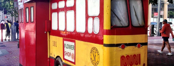 Trolley-Bus Flowers is one of sf.