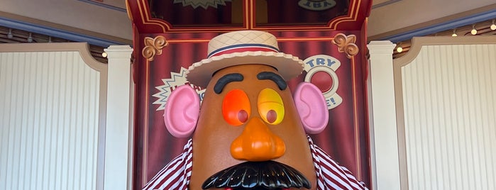 Mr. Potato Head is one of Disneyland.