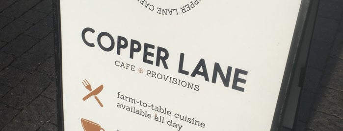 Copper Lane Cafe & Provisions is one of Lieux qui ont plu à Nicholas.