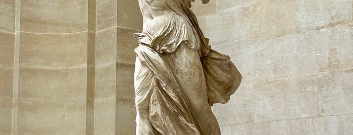 The Winged Victory of Samothrace is one of Paris.