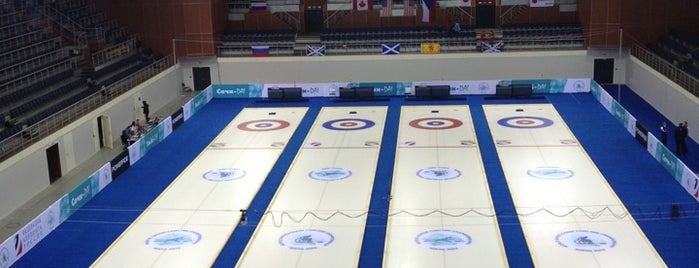 Ice Cube Curling Center is one of Олимпиада!.