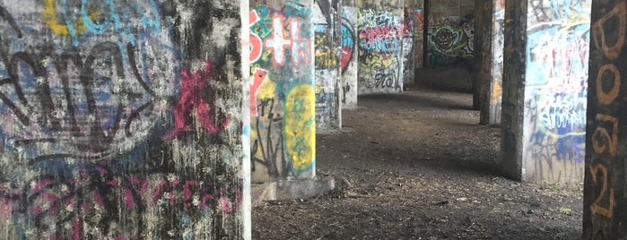 Graffiti Pier is one of Best of the Riverwards.