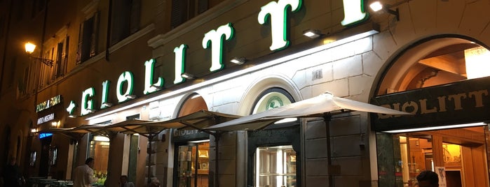 Giolitti is one of Lugares favoritos de Spencer.