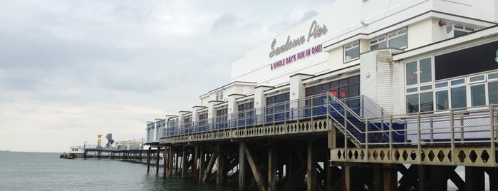 Sandown Pier is one of Isle of Wight.