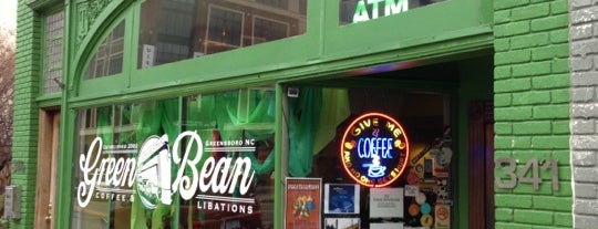 Green Bean Coffeehouse is one of The Boro.