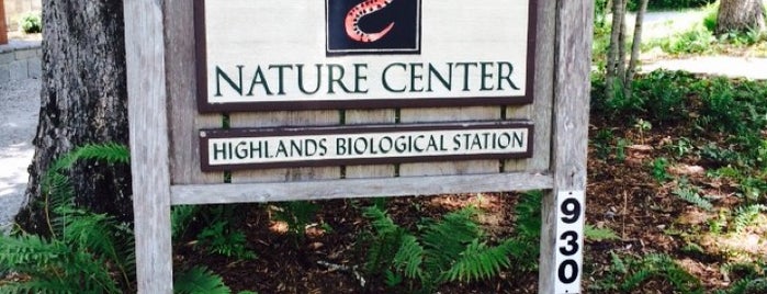 Highland's Nature Center and Botanical Gardens is one of highlands favs.