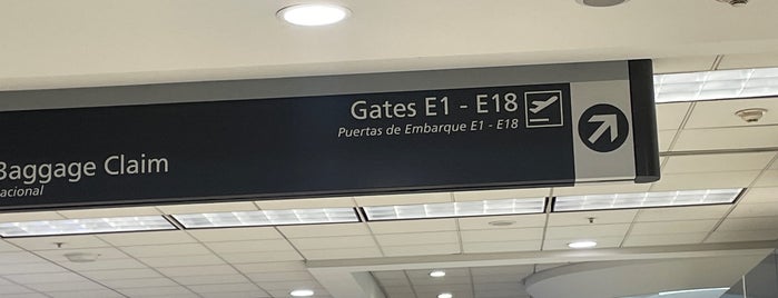 Concourse E is one of LUGARES VISITADOS.