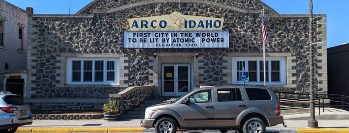 Town of Arco is one of OR-ID-WA.