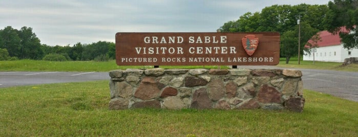 Grand Sable Visitors Center is one of Mitten.