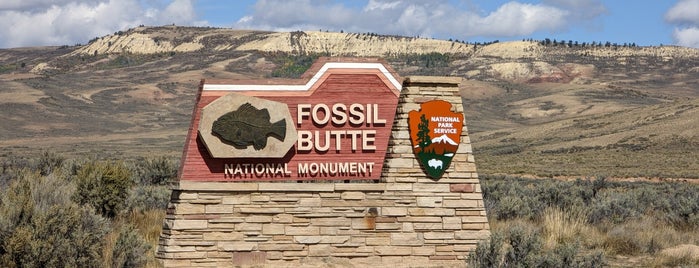 Fossil Butte National Monument is one of National Monuments and Memorials.