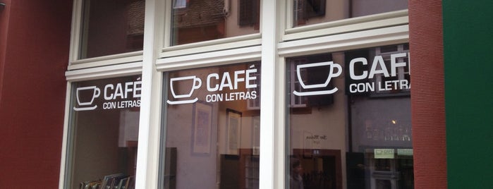 Café Con Letras is one of Basel Eateries & Drinks.