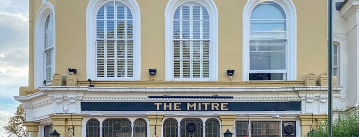 The Mitre is one of London's Best for Beer.