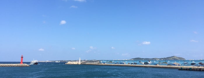 Seongsanpo Port Terminal is one of Korea.