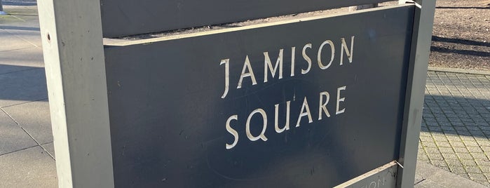 Jamison Square Park is one of Portland.