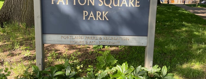 Patton Square Park is one of Portlands parks and gardens.