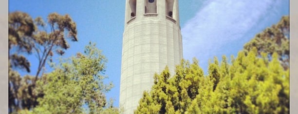 Coit Tower is one of SF.