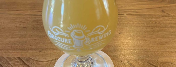 Obscure Brewing Co. is one of Sioux Falls.