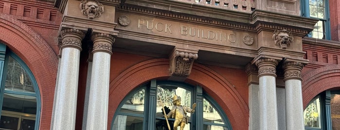 Puck Building is one of NY'ın En İyileri 🗽.