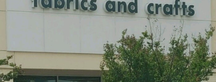 JOANN Fabrics and Crafts is one of Place's I like.